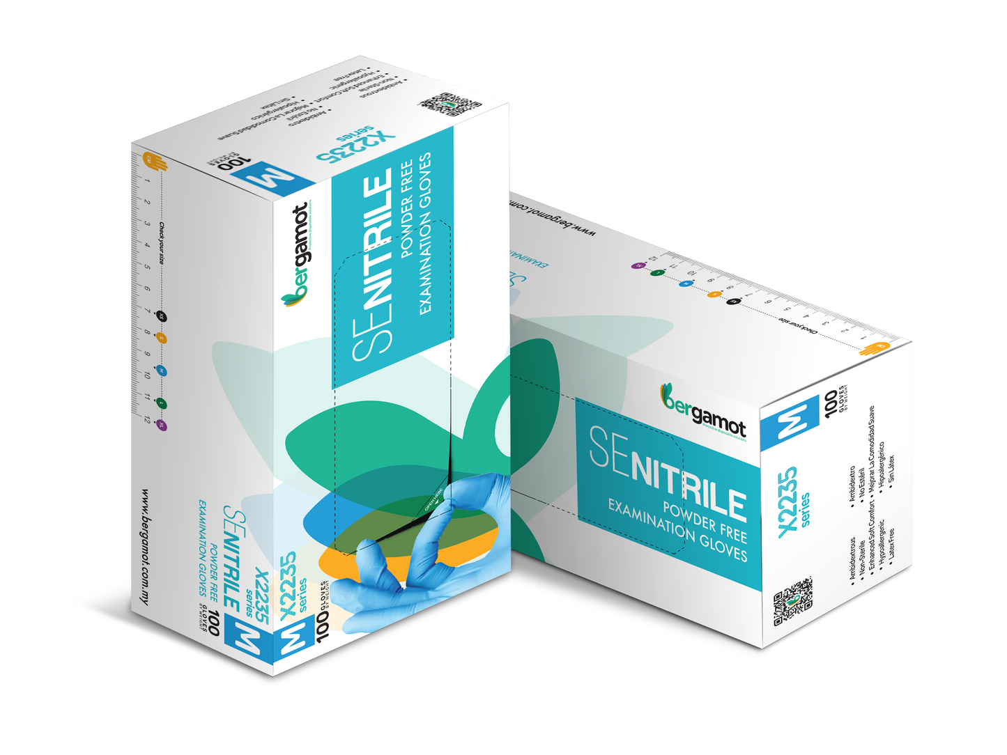 Durable blue nitrile gloves designed for optimal protection and comfort during food handling, medical tasks, and cleaning. Latex-free and textured for secure grip and versatility