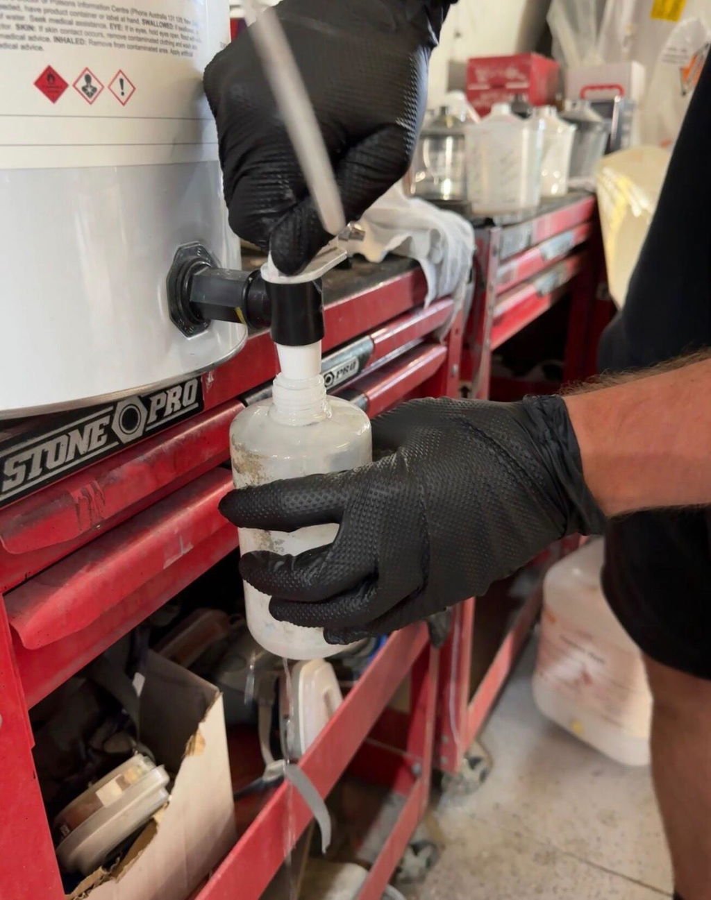 HygieneHub gloves in the field