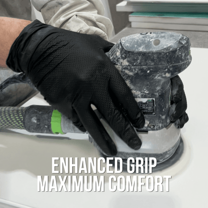 Heavy Duty Diamond Textured Gloves | Grip - X - Nitrile Glove - Hygiene Hub