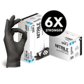 Grip-X Black — Heavy-Duty Nitrile Gloves for Mechanics & Tradies