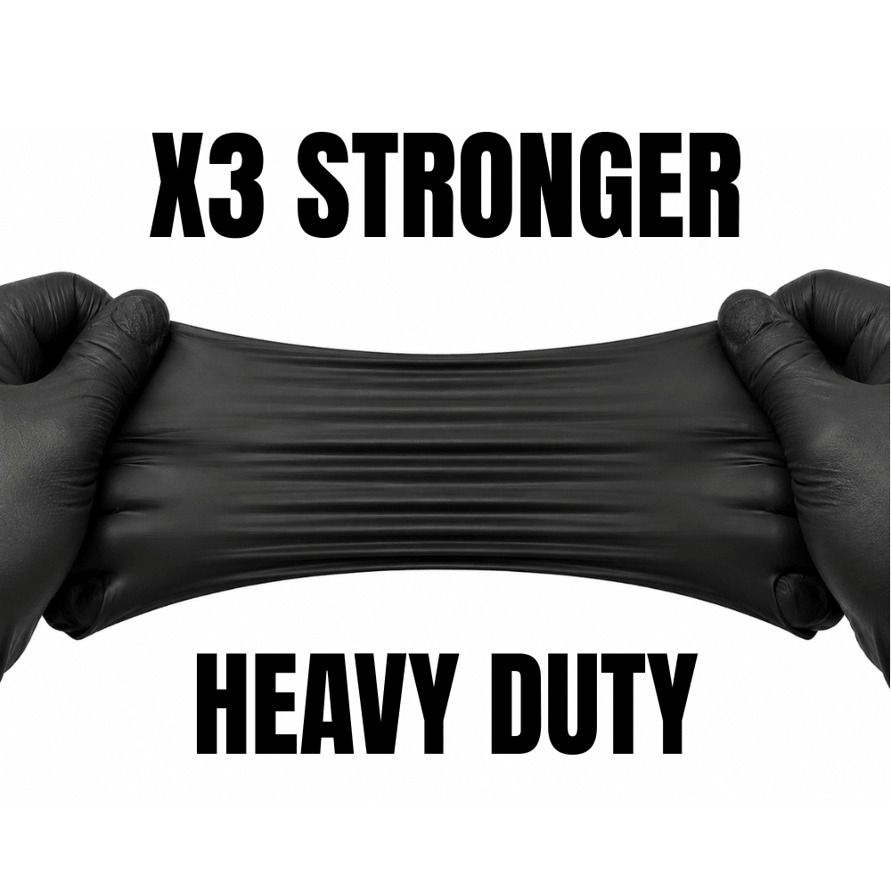 HR Heavy Duty Palm-Textured Nitrile Gloves - Nitrile Glove - Hygiene Hub