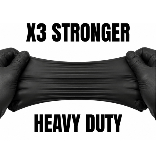 HR Heavy Duty Palm-Textured Nitrile Gloves - Nitrile Glove - Hygiene Hub