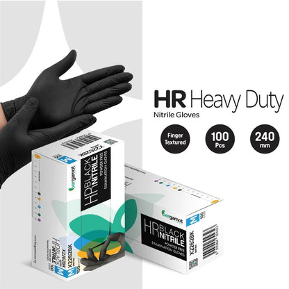 HR Heavy Duty Palm-Textured Nitrile Gloves - Nitrile Glove - Hygiene Hub