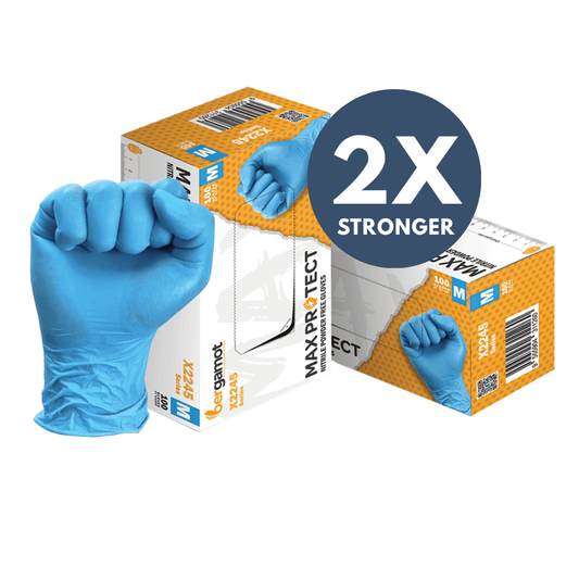 MaxProtect (Double Strength) Powder Free Nitrile Gloves - Nitrile Glove - Hygiene Hub