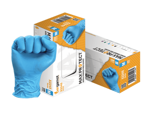 X2245 MaxProtect Nitrile Powder Free Examination Gloves 100pcs - Nitrile Glove - Hygiene Hub